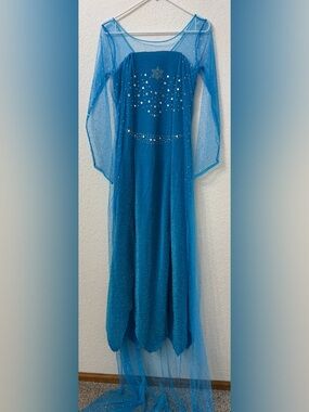 Disney Frozen Cosplay Costume Dress Elsa - S